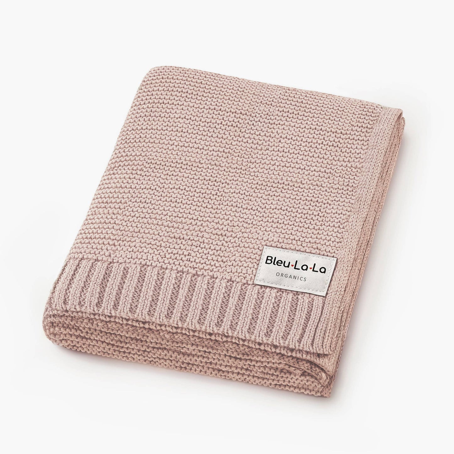 100% Organic Luxury Cotton Swaddle Receiving Baby Blanket: Oatmeal