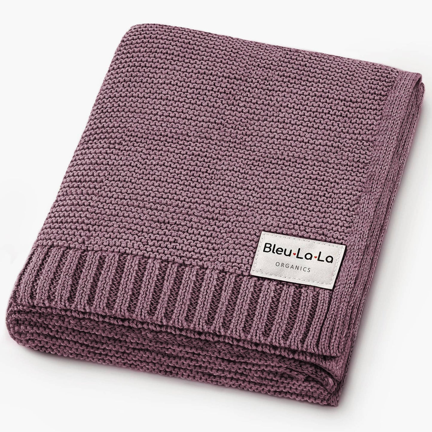 100% Organic Luxury Cotton Swaddle Receiving Baby Blanket: Oatmeal
