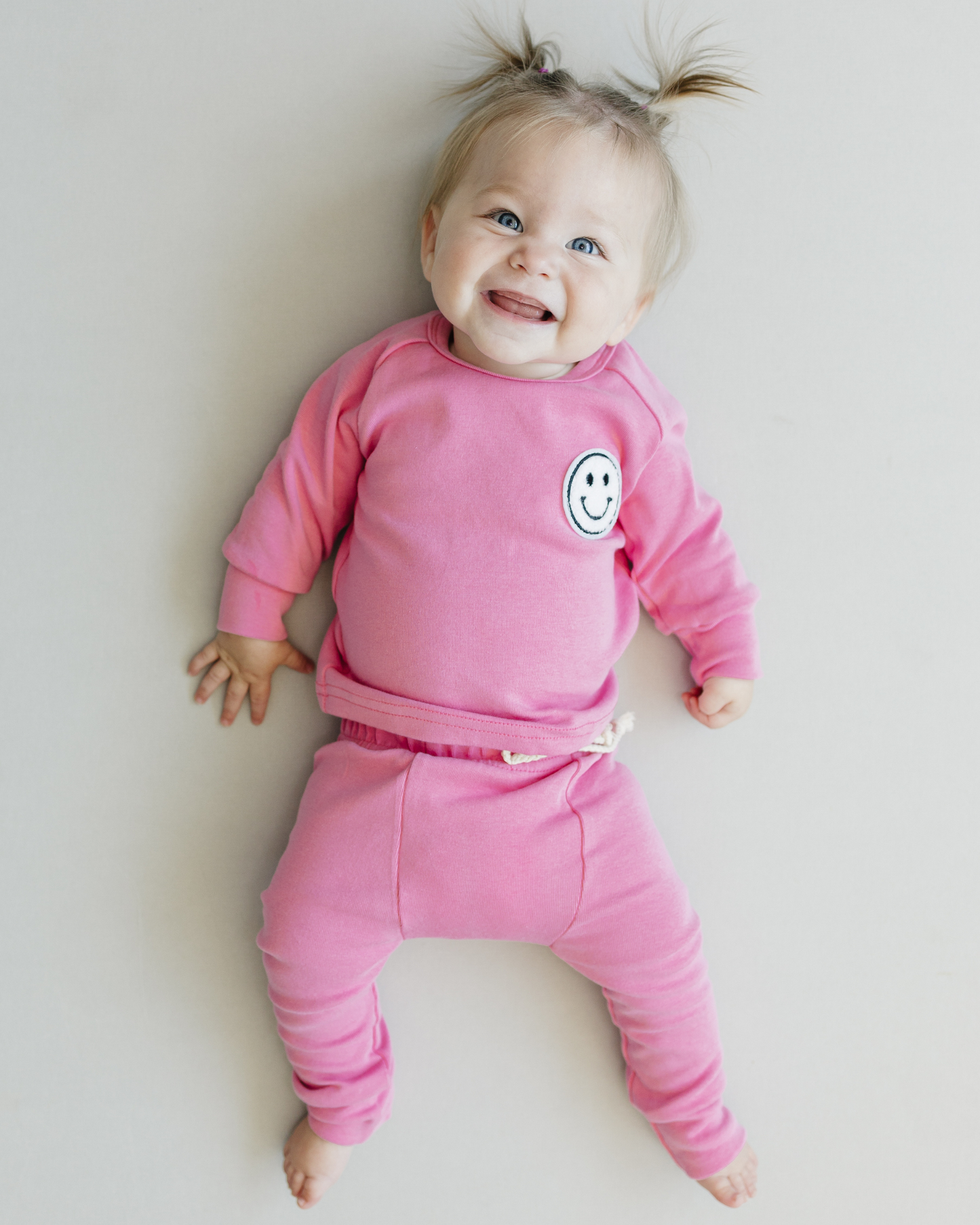 Lounge Set | Smiley Bubble Gum: 3-6M