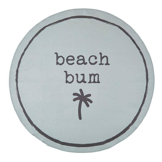 Quick Dry Round Baby & Toddler Towel - Beach Bum