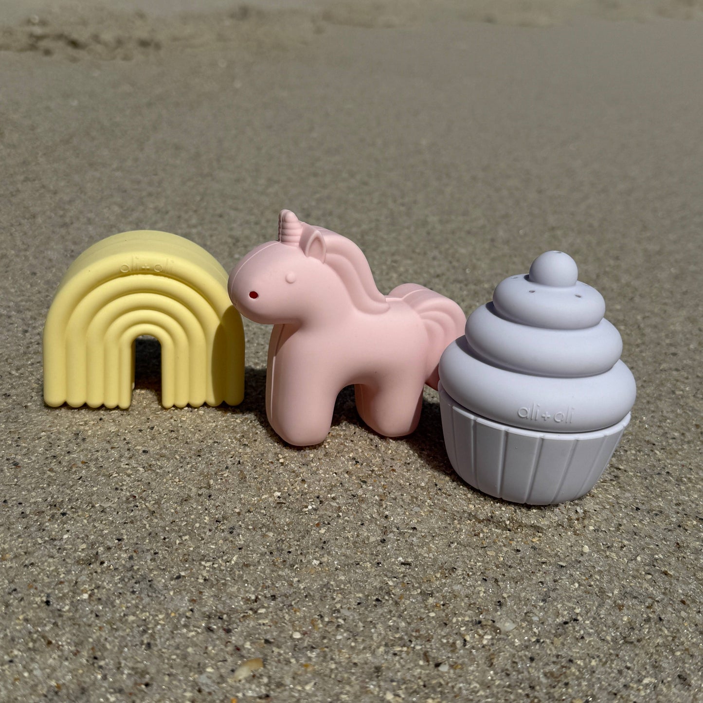 Squirt Water Bath Toy Set (Unicorn Theme) Mold Free