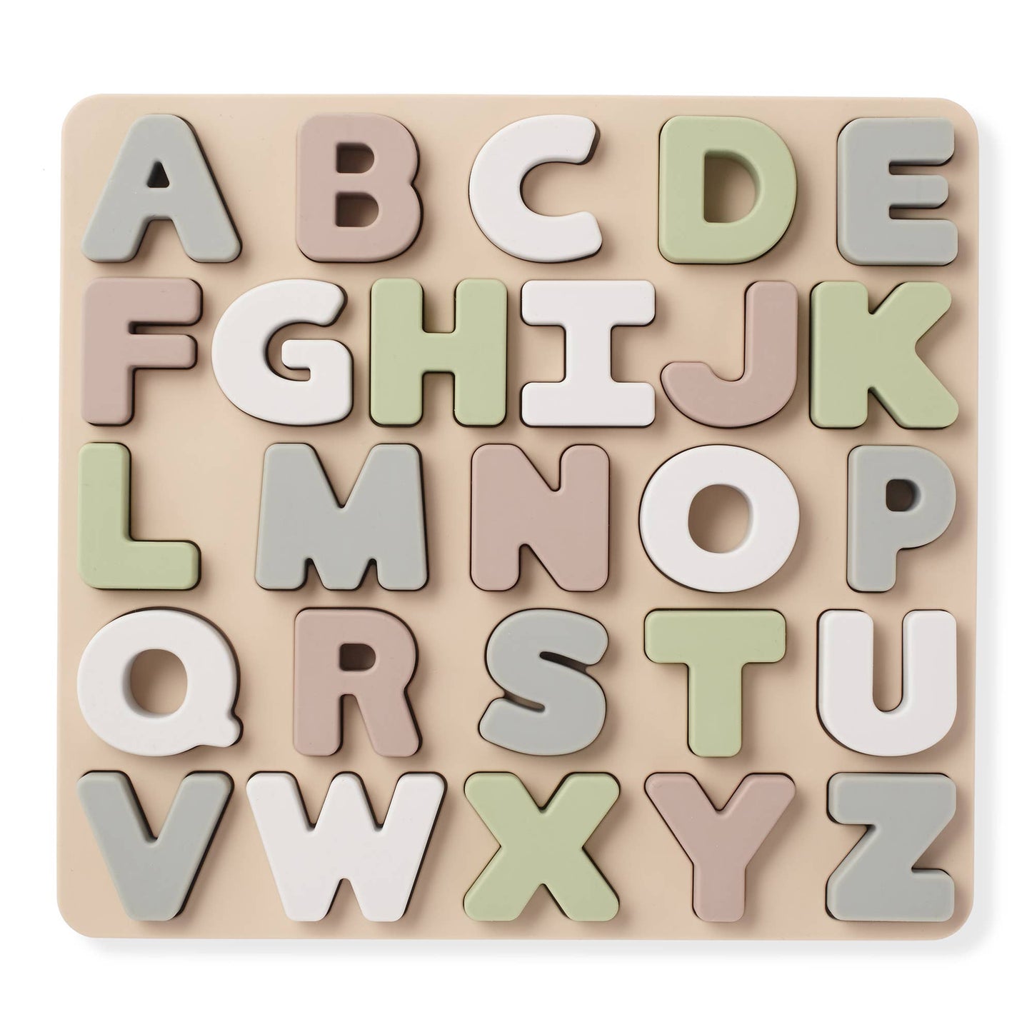 Soft Silicone ABC Puzzle for Toddlers