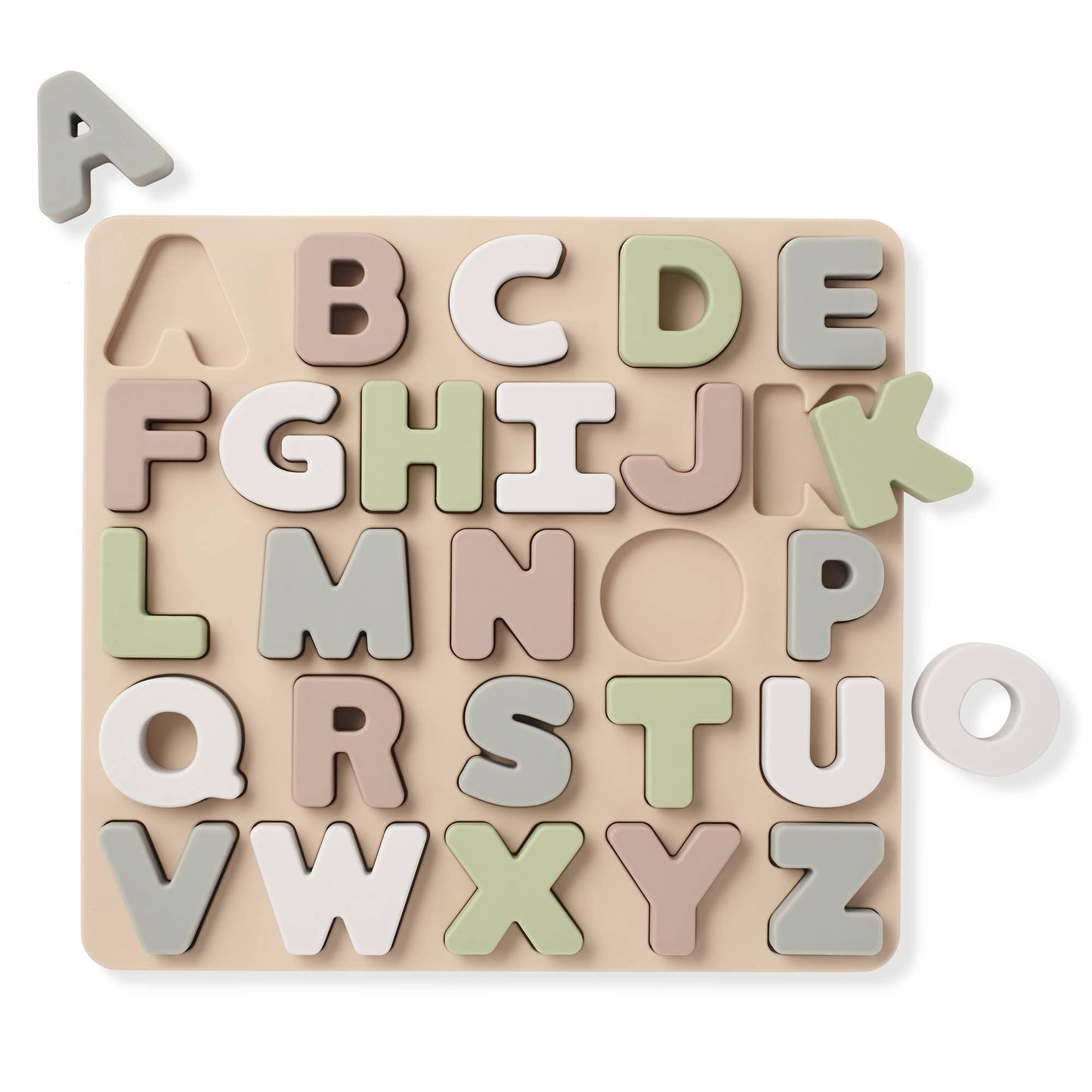 Soft Silicone ABC Puzzle for Toddlers