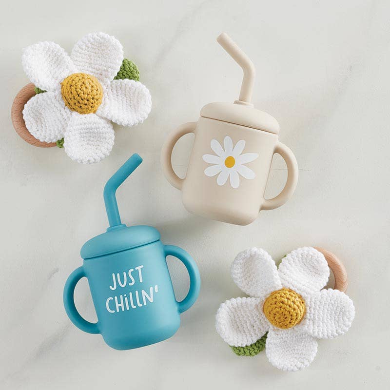 Silicone Sippy Cup | Daisy