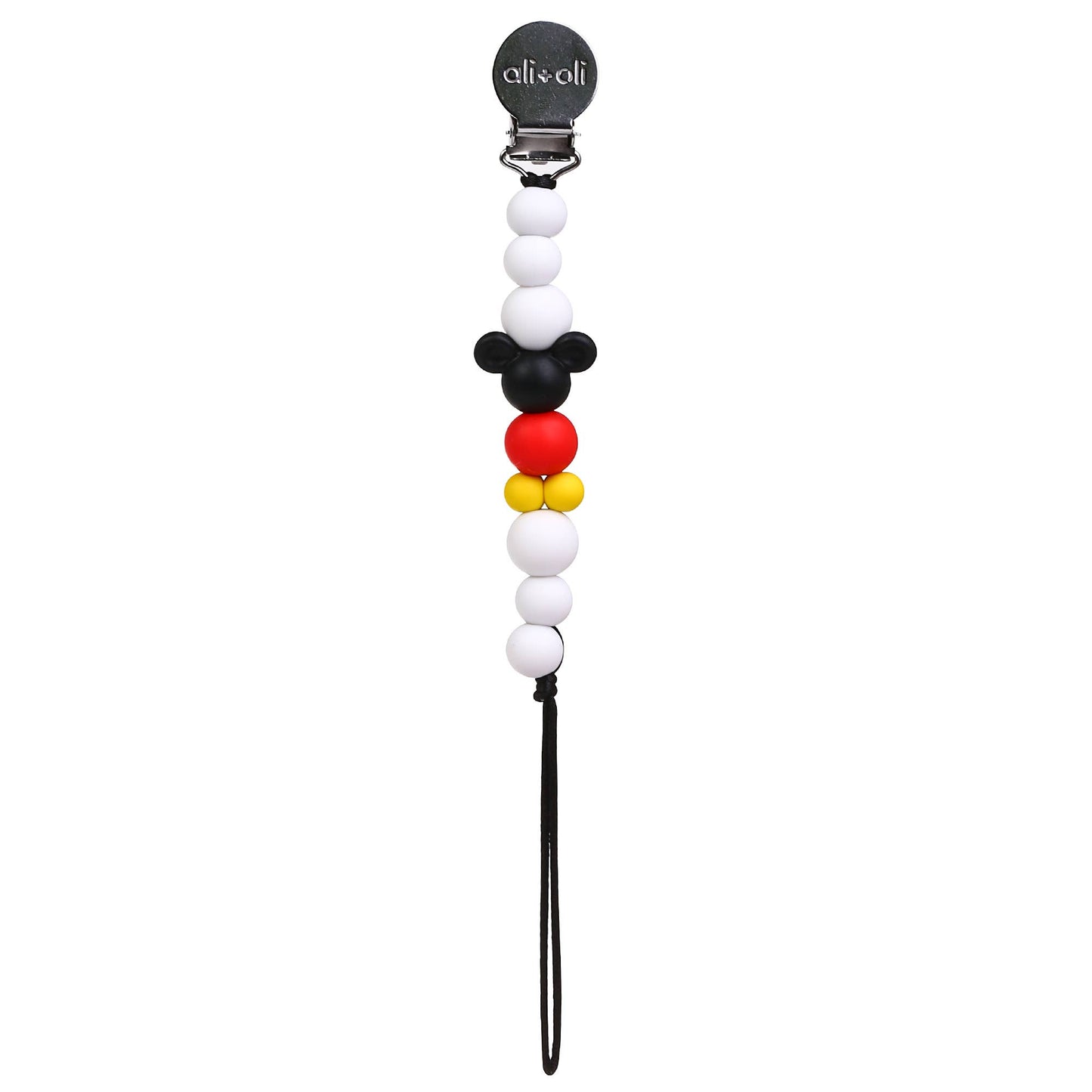 Ali+Oli Silicone Pacifier Clip (Mouse)