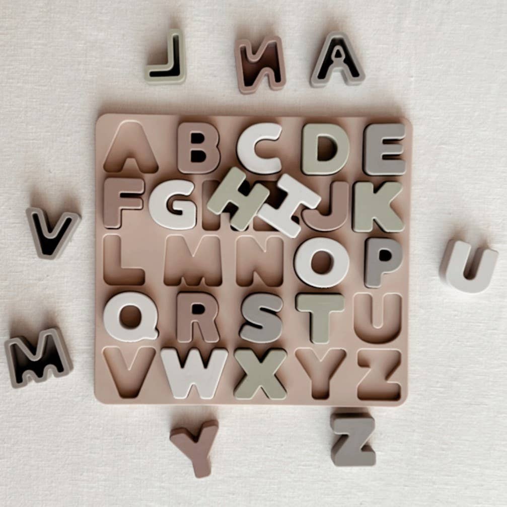 Soft Silicone ABC Puzzle for Toddlers