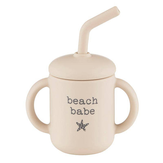 Silicone Sippy Cup | Beach Babe