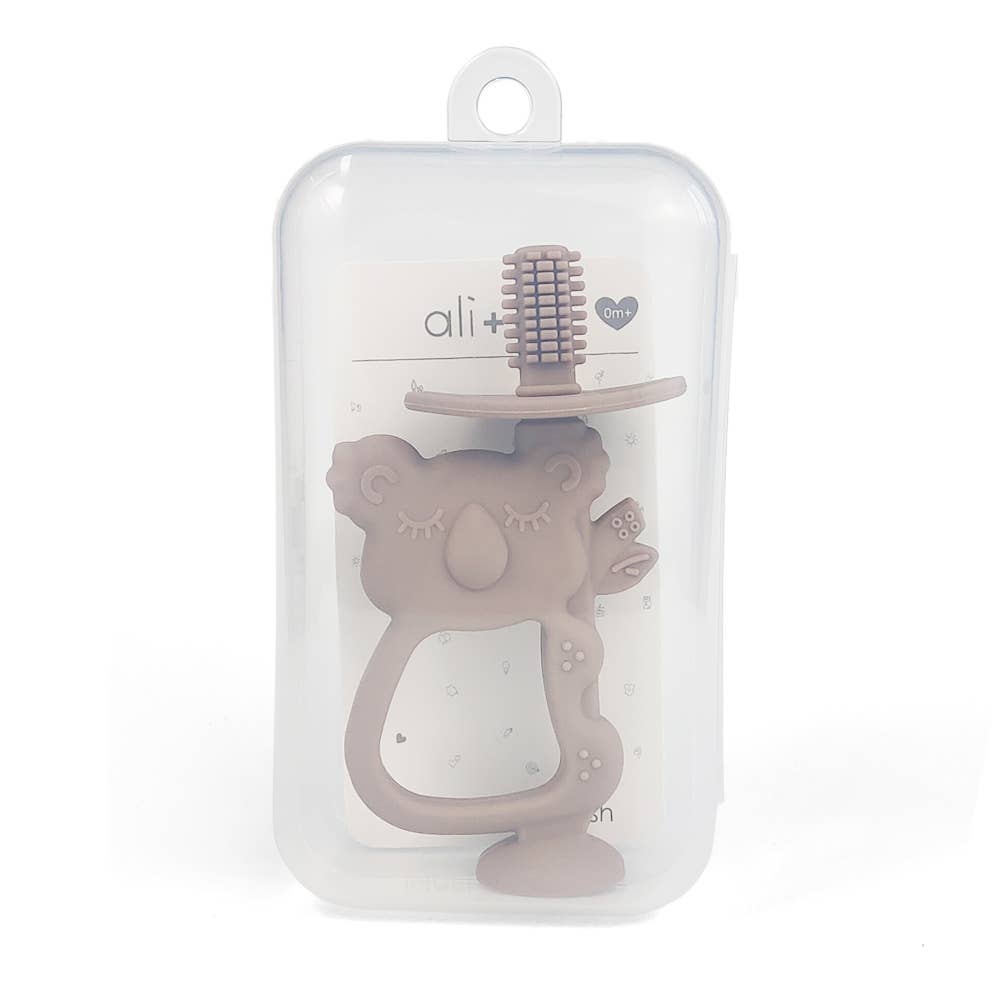 Training Toothbrush Oral Care Koala (Taupe)