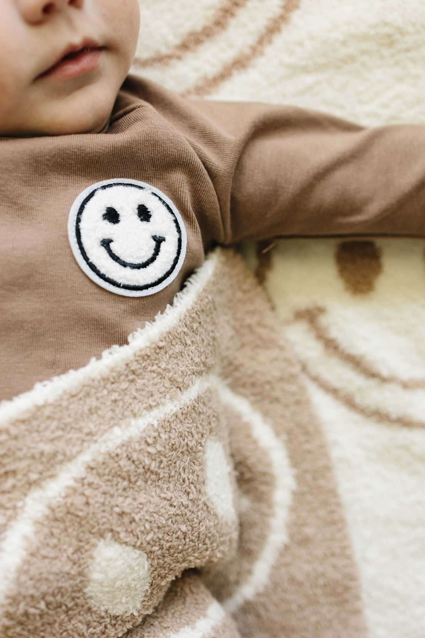 Lounge Set | Smiley Mocha: 12-18M