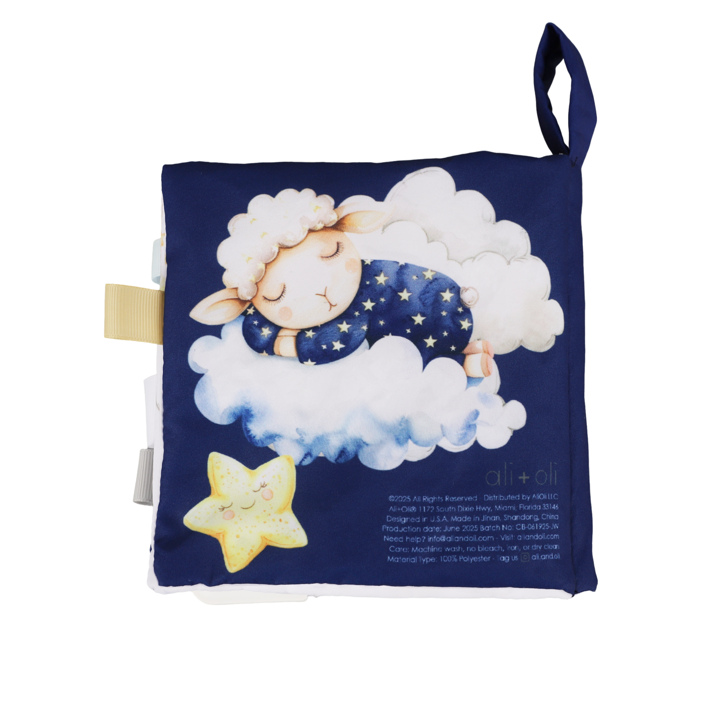 Good Night – 10-Page Crinkle Cloth Book for Babies & Toddler