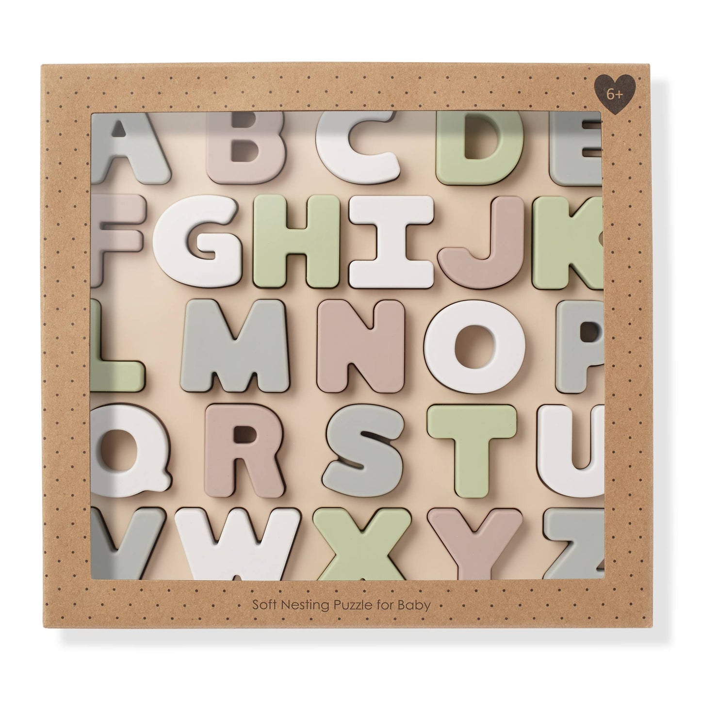 Soft Silicone ABC Puzzle for Toddlers