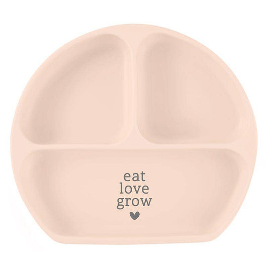 Silicone Plate - Eat. Love. Grow.