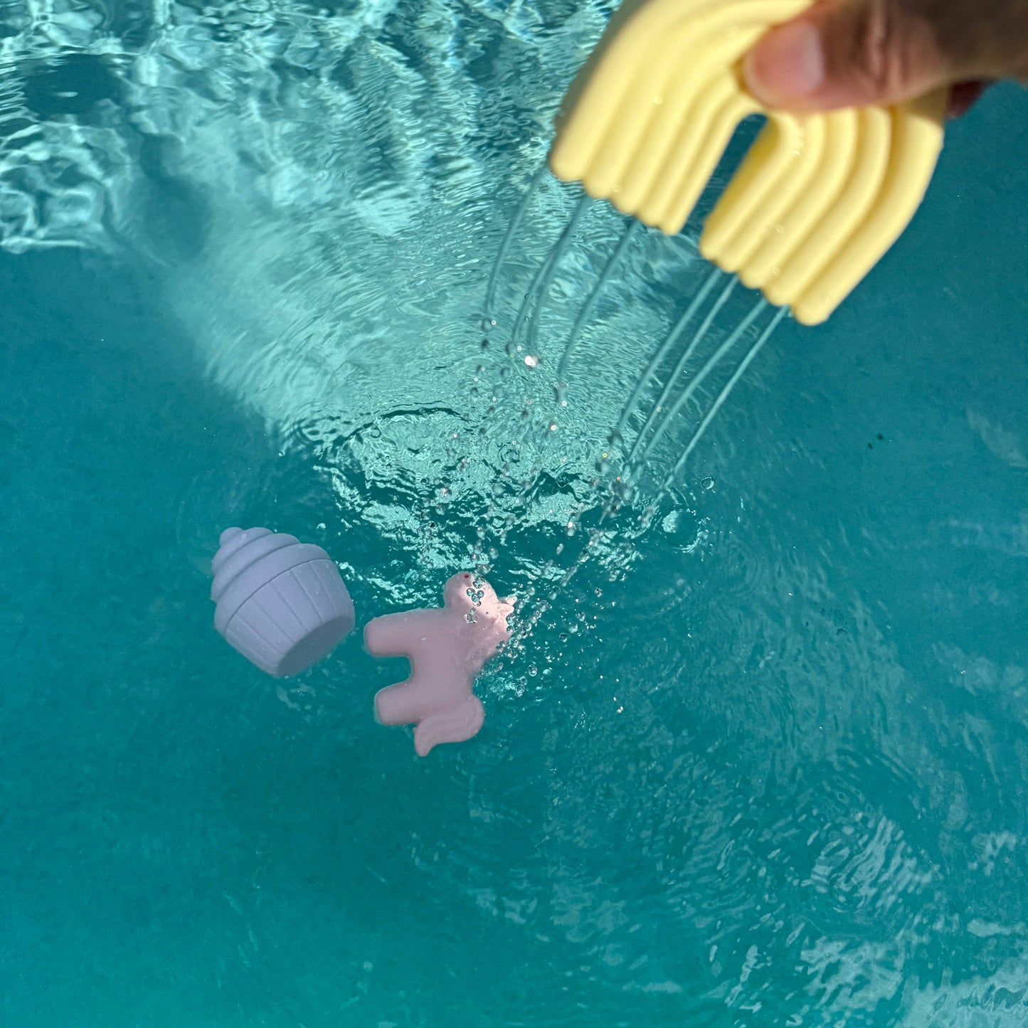 Squirt Water Bath Toy Set (Unicorn Theme) Mold Free